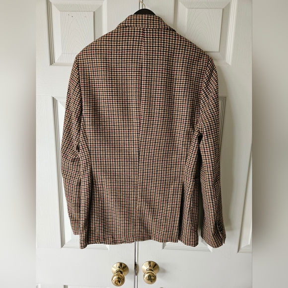Mango Man Houndstooth Blazer - Picture 2 of 5